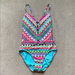Bleu Rod Beattie one piece swim.  Sz 6.